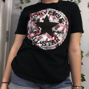Black Converse Logo T-Shirt